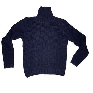 OLIVER SPENCER NAVY BLUE TURTLE NECK -Men’s Size M